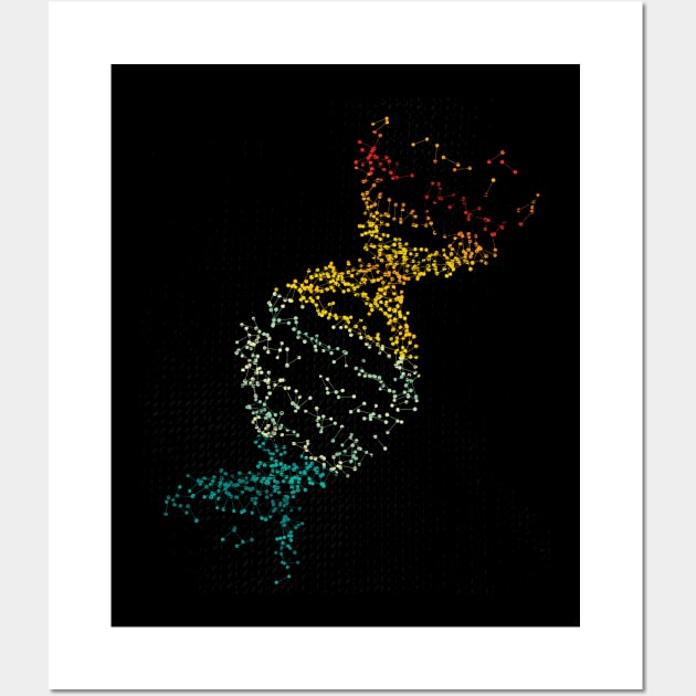 DNA Biology Wall Art by ShirtsShirtsndmoreShirts